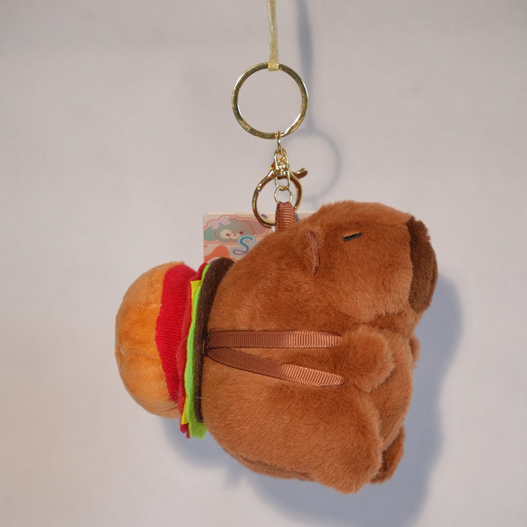 Capibara Soft Toy Keychain